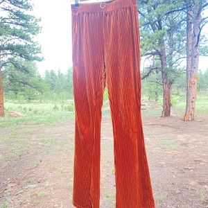 Velvet 70s bell bottoms